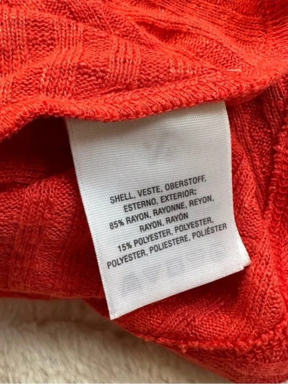 Anthropologie X Maeve | Winterscape Peplum tangerine top | Size Extra Small